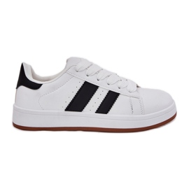 EVento Damen-Sneaker aus Öko-Leder, Weiß