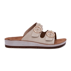 Bequeme Frauen inblu cp000054 Beige