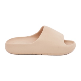 Frauenschaumflip Flops Beige