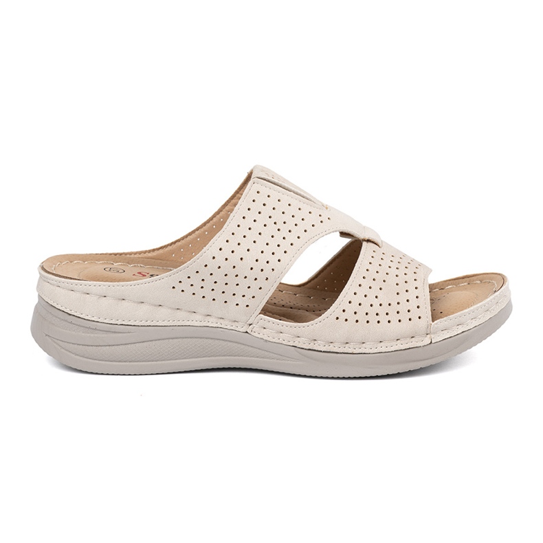 Seastar Light -Bege bequem geschnitten -out Flip Flops beige