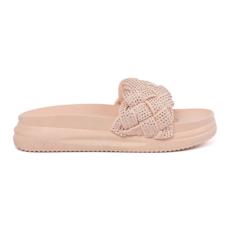 Seastar Pink Flip Flops mit Kristallen rosa