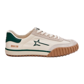 Big Star NN274867 Frauen niedrige Turnschuhe beige