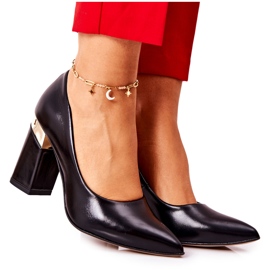 Lewski Shoes Lederpumps Lewski 3117 Schwarz