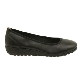 Ballerinas Caprice 22151 verstellbar schwarz