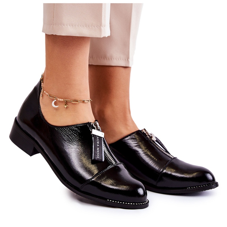Frauenschuhe Laura Messi lackiert 2532 Schwarz