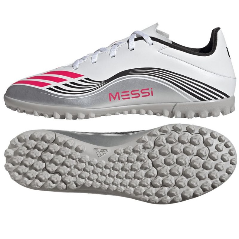 Adidas F50 Messi Club TF JP7445 Fußballschuhe weiß