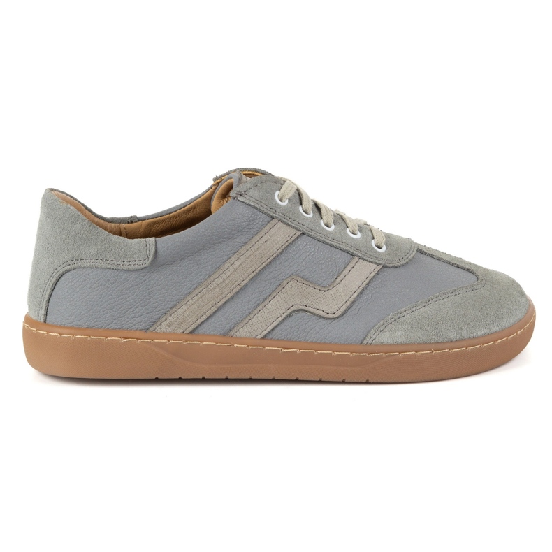Barfuß Frauen -Lederschuhe Olivier Eliza Gray grau