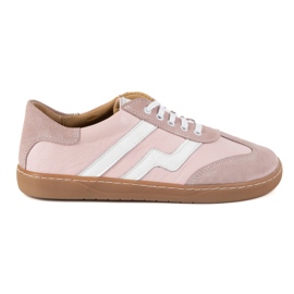 Barfuß Frauen -Lederschuhe Olivier Eliza Pink rosa