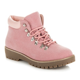 Vices New Collection Wildleder-Trapper rosa