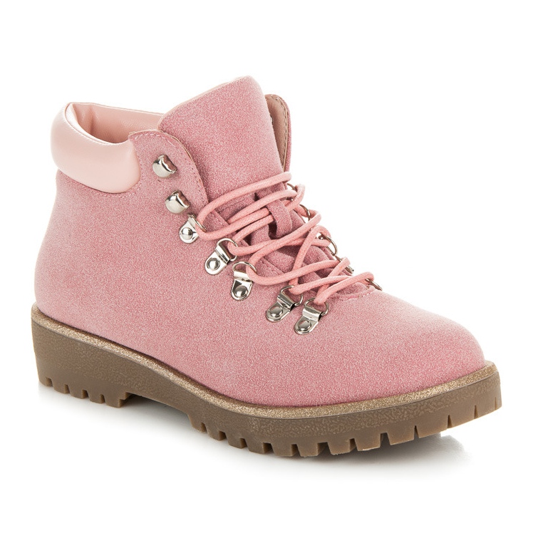 Vices New Collection Wildleder-Trapper rosa