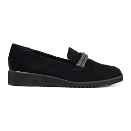 Goodin Loafer aus schwarzem Wildleder