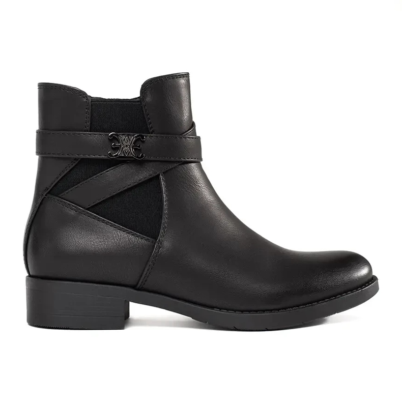 Schwarze Damenstiefel
