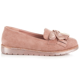 Seastar Wildleder-Loafer rosa