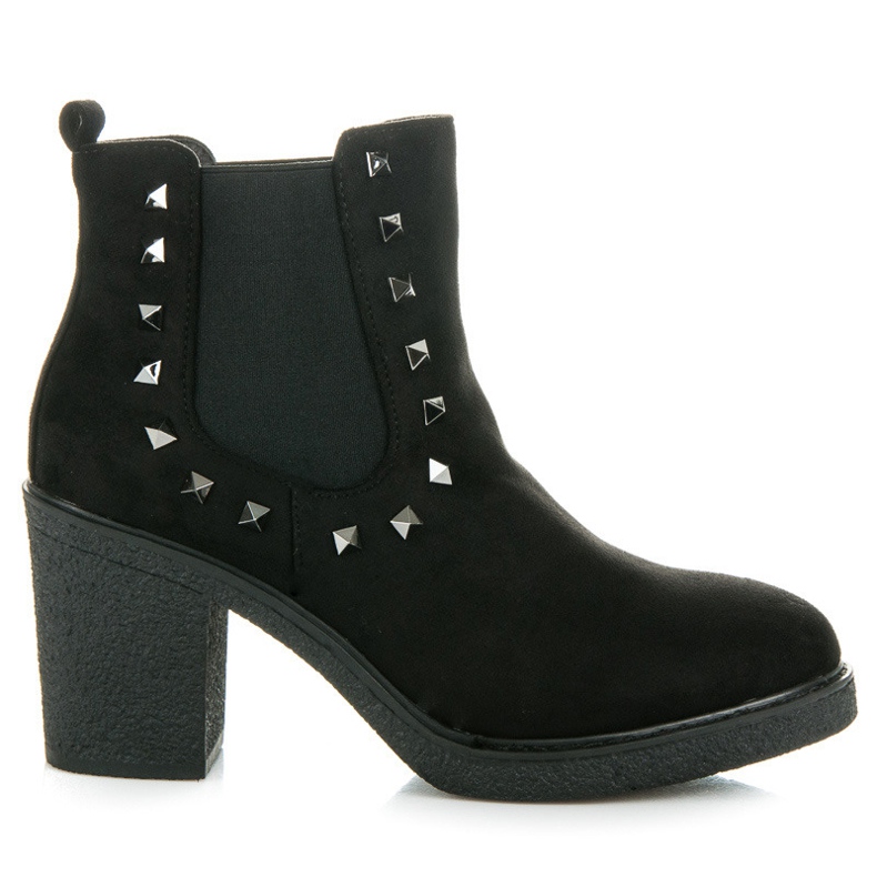 Seastar Stiefel mit Nieten schwarz