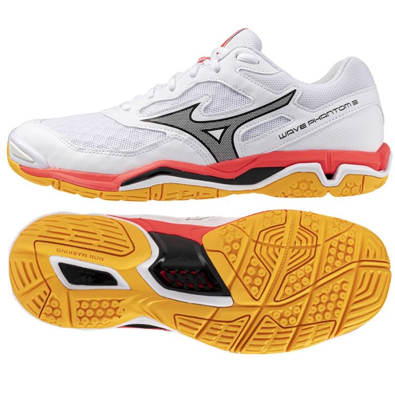 Mizuno Wave Phantom 3 X1GA226098 Handballschuhe weiß