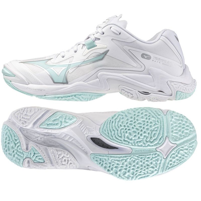 Mizuno Wave Lightning Z8 V1GC240045 Volleyballschuhe weiß