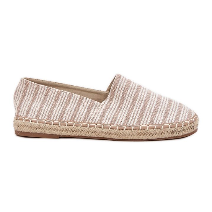 Männer Espadrilles mit Beige Braid