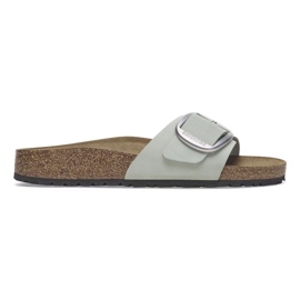 Birkenstock Madrid Big Buckle 1024097 Flip -Flops grün
