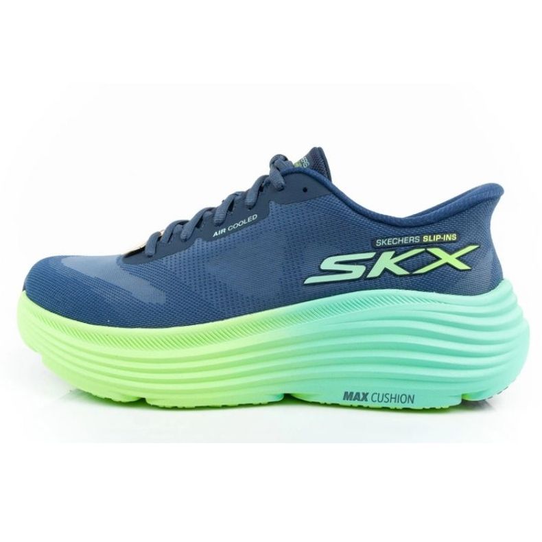 Laufschuhe Skechers Max Dämpfing Slip -INS 129473/NVLM blau