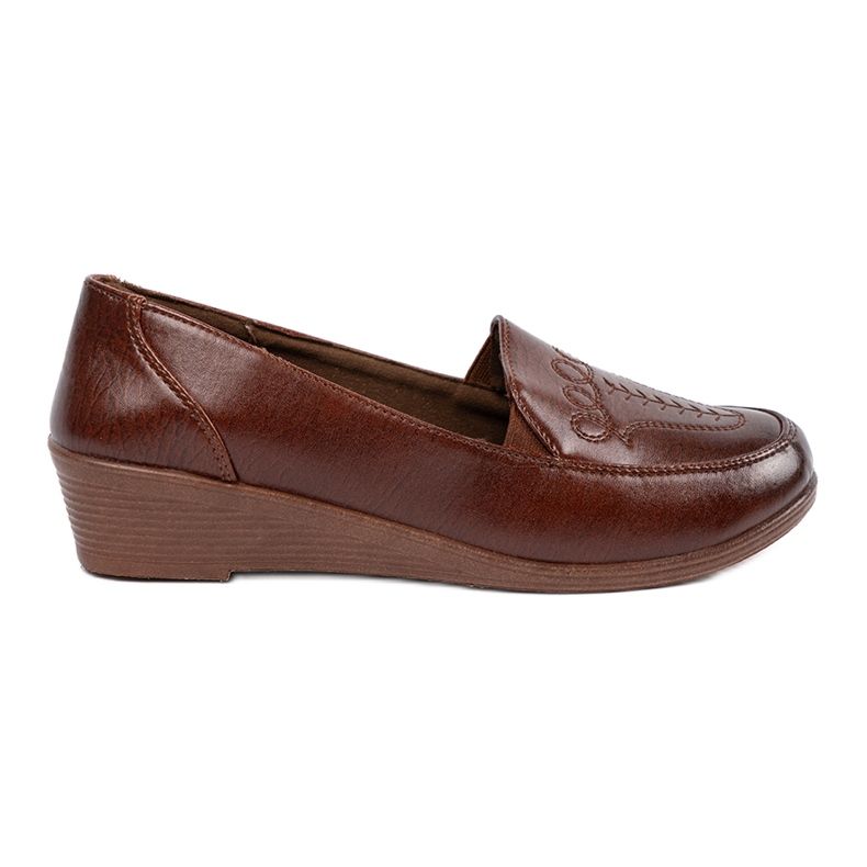 Brown Classic Insertion Schuhe braun
