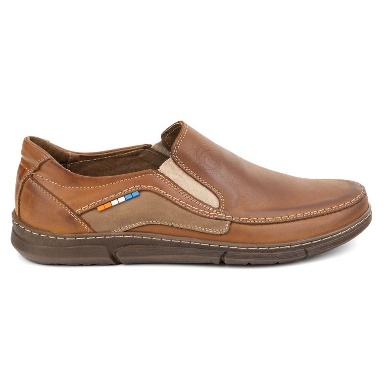 Olivier Slip-on 283GT Kamelbraun Leder Moccasins Braun braun