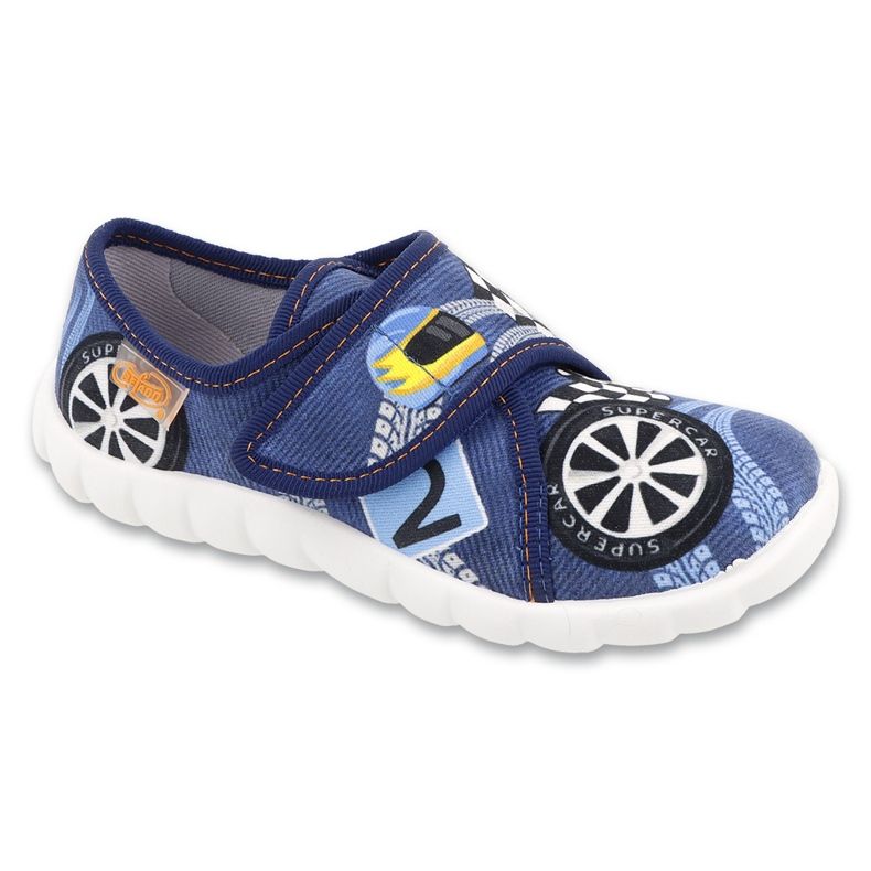 Befado Kinderruhschuhe 457p009 Marineblau