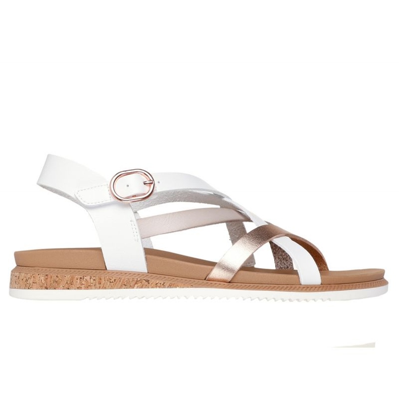 Sandalen Skechers Bobs Desert Kiss Low - Spitzenrang in 114709 -wht weiß