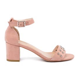 Seastar Sandalen auf einem Beitrag mit Stollen