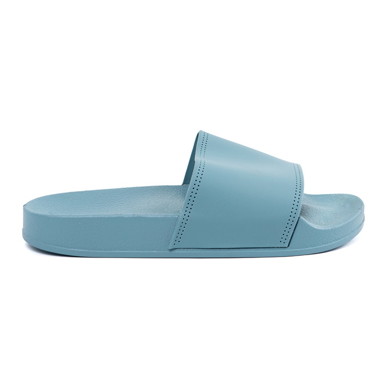 Shelvt Blaue Gummi -Flip -Flops