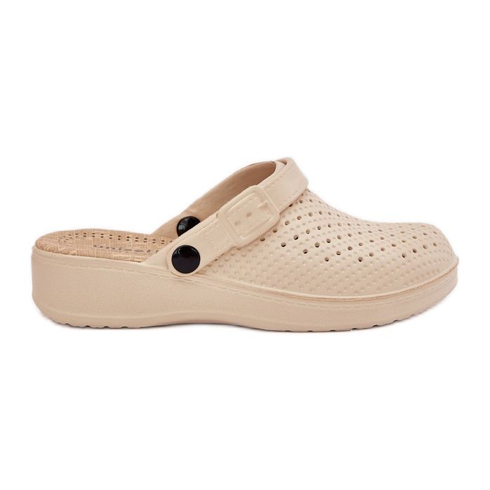 EVento Faylina Fayline Foan Slipper Damen Clogs beige