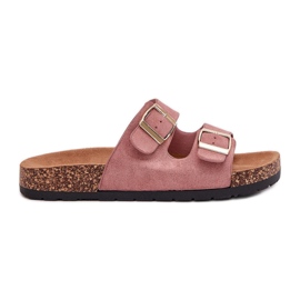 Boto Frauen Cortina hellrosa Sohle Pantoffeln