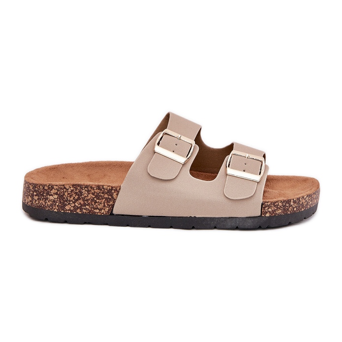 Boto Damen Cortina beige Slip-On Sandalen