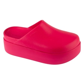 Crocs Dylan Plattform Clog Flip Flops in 209869-6zq rosa