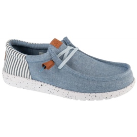 Hey Dude Wally Nu Prep M 43126-4xa Schuhe blau