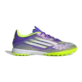 Adidas F50 League TF M JH7724 Fußballschuhe lila