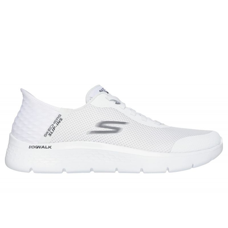 Skechers gehen gehen Flex Hände hoch M 216324brn Schuhe weiß