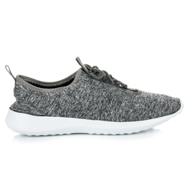 Textile Sportschuhe grau