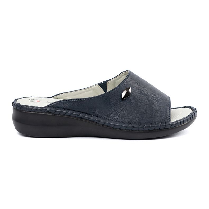 Shelvt Bequeme Flip -Flops mit einem Ledereinsatz