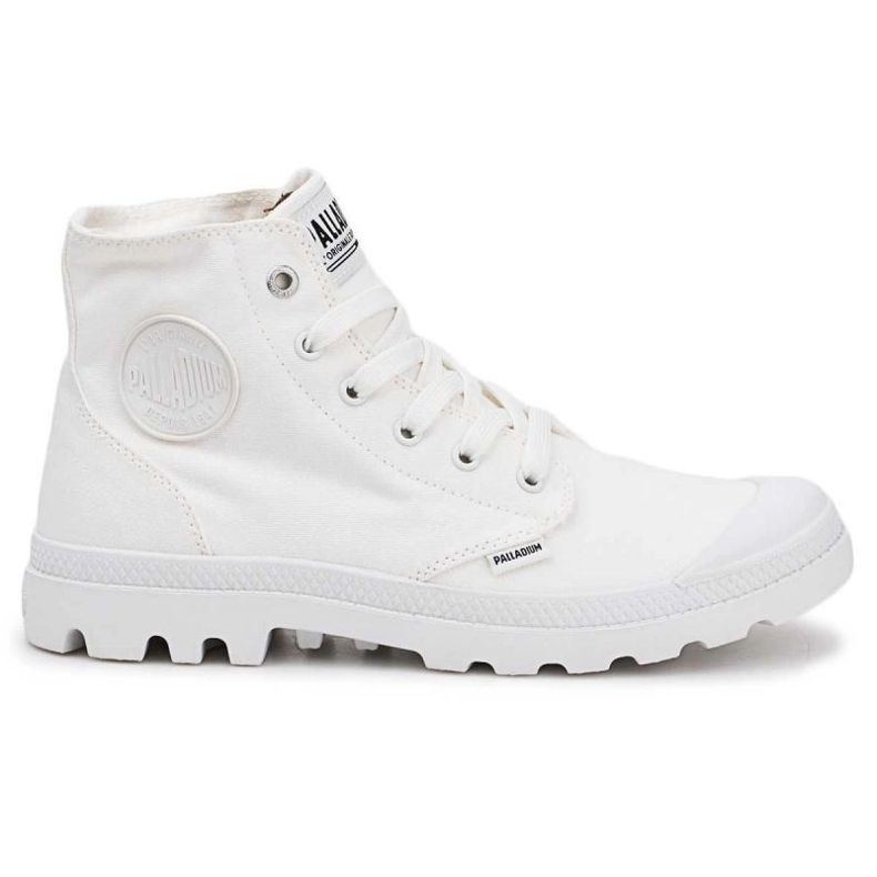 Frauen Palladium pampa hi mono 73089-116 Sneaker weiß