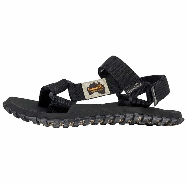 Herren Sandalen Gumbies Scrambler Sandal G-SC-Uni-Black schwarz
