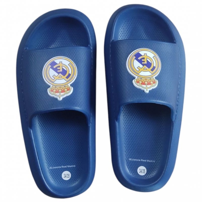 Real Madryt Real Madrid Beach Pool Flip Flops Eva JR 2300006820n Flip -Flops blau