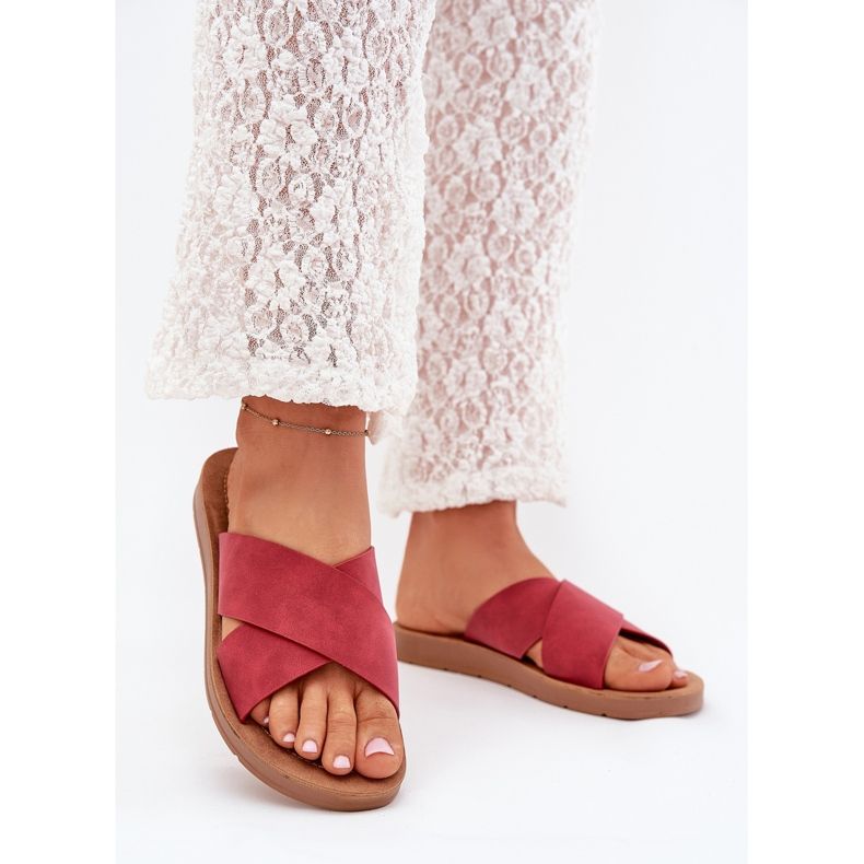 Boto Damenschuhe mit Eco Leder Burgund Lorana rot