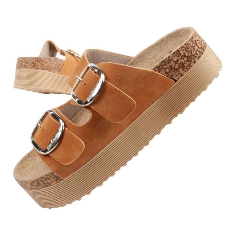 Lee Cooper LCW-25-35-3494L Flip-Flops braun