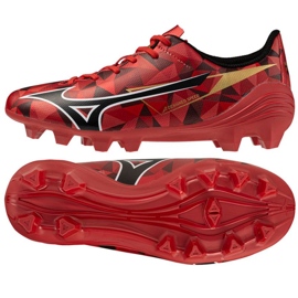 Mizuno Alfa II SELECT JR FG P1GB256560 Schuhe rot