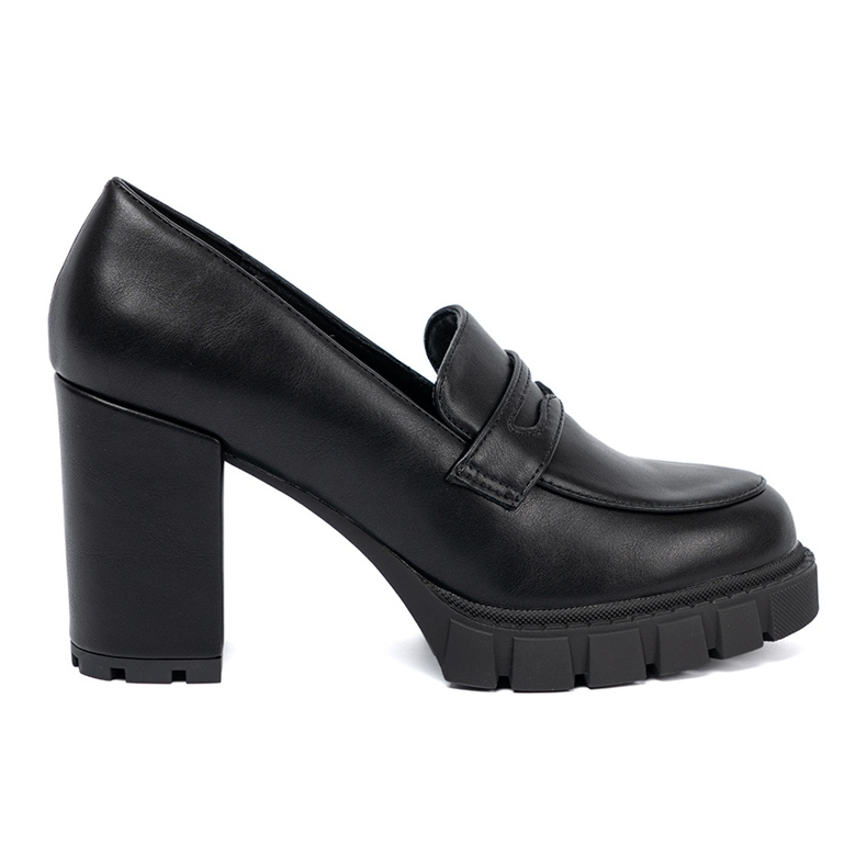 Shelvt Schwarze Lokays auf einem Pfosten mit einer Trapper -Sohle