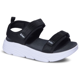 Lee Cooper Sandals in LCW-25-06-3190LA schwarz