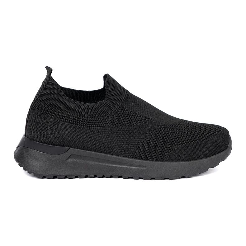 Shelvt Slip-on-Sportschuhe in Schwarz