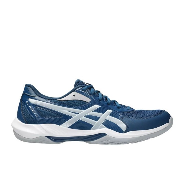 Asics Gel-Rocket-Volleyballschuhe 12 M 1071A116 400 blau