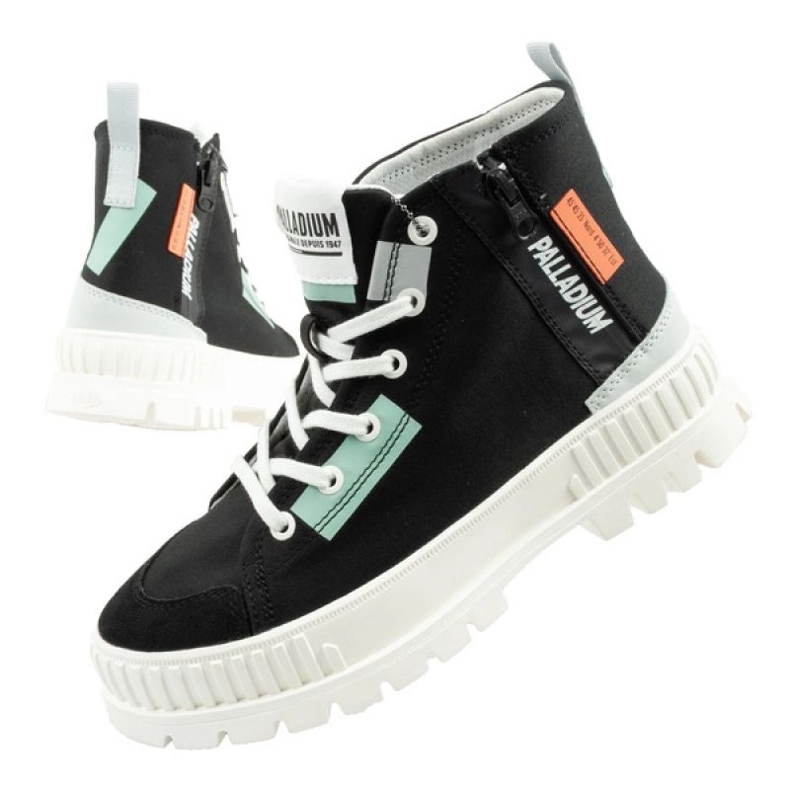 Pallashock Backzip 2 Palladiumschuhe in 94469-008-m schwarz