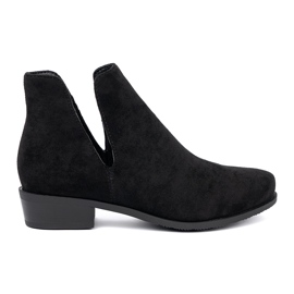 Seastar Schwarze Stiefel mit Ausschnitten